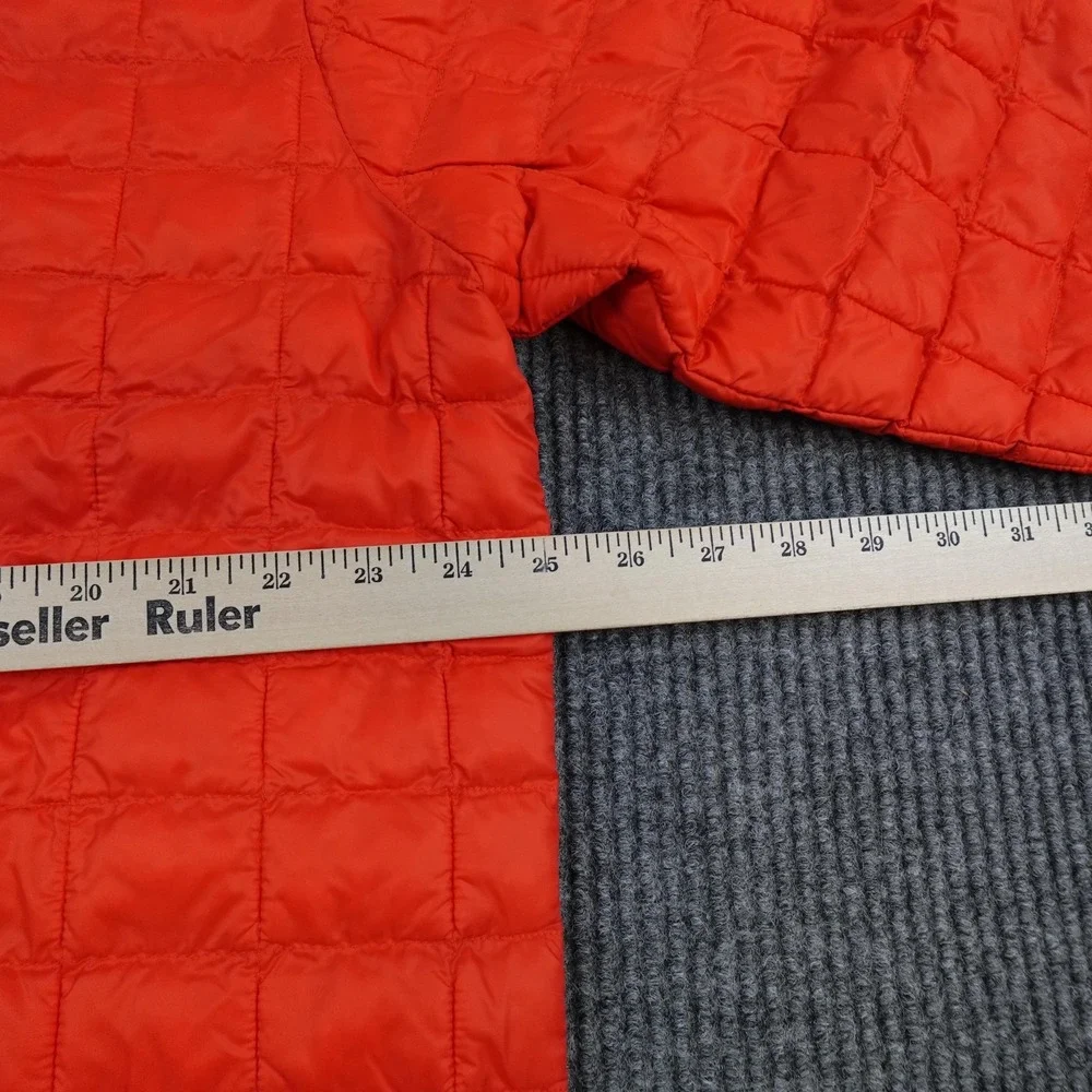 The North Face Thermoball Jacket Mens XL Orange Full Zip Insulated Lightweight